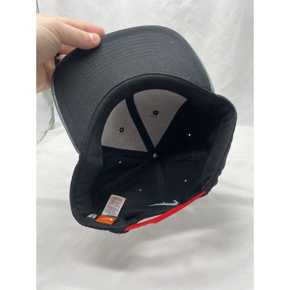 Nike Air Foamposite Gone Fishing Black Penny Snapback Hat Cap 715975-010 New - Picture 8 of 10